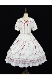 Miss Point Four-Season Orchard Short Sleeve and Sleeveless Daily OP and Skirt(Reservation/2 Colours/Full Payment Without Shipping)